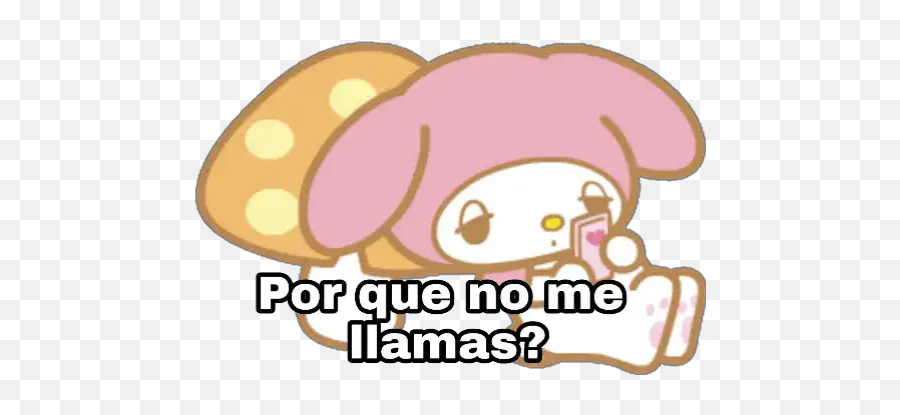 My Melody Stickers For Whatsapp - Stickers De A Mimir Emoji,Didi Gregorius Team Emojis 2019