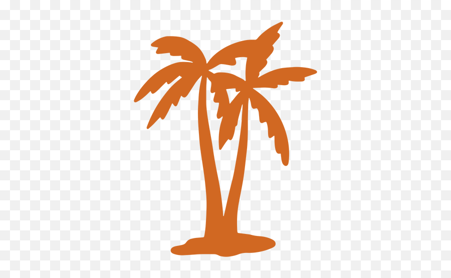 Doodle Palm Tree Close Icon - Scalable Vector Graphics Emoji,How To Make A Palm Tree Emoticon On Facebook
