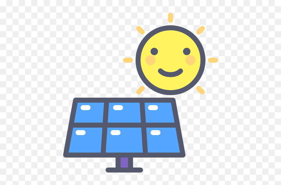 Solar Panel - Free Technology Icons Happy Emoji,Energetic Emoticon