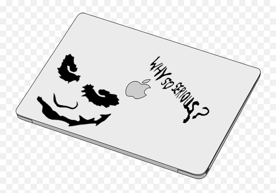 Why So Serious Png - Why So Serious Sticker Macbook Sticker Language Emoji,Batman Mac Emoji