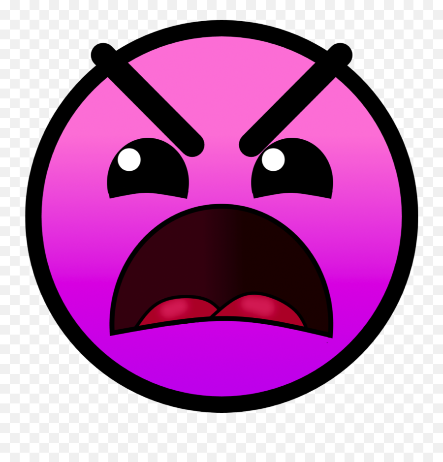 Responsible Behavior Clipart - Png Geometry Dash Insane Face Emoji,Behavior And Emotion Clipart