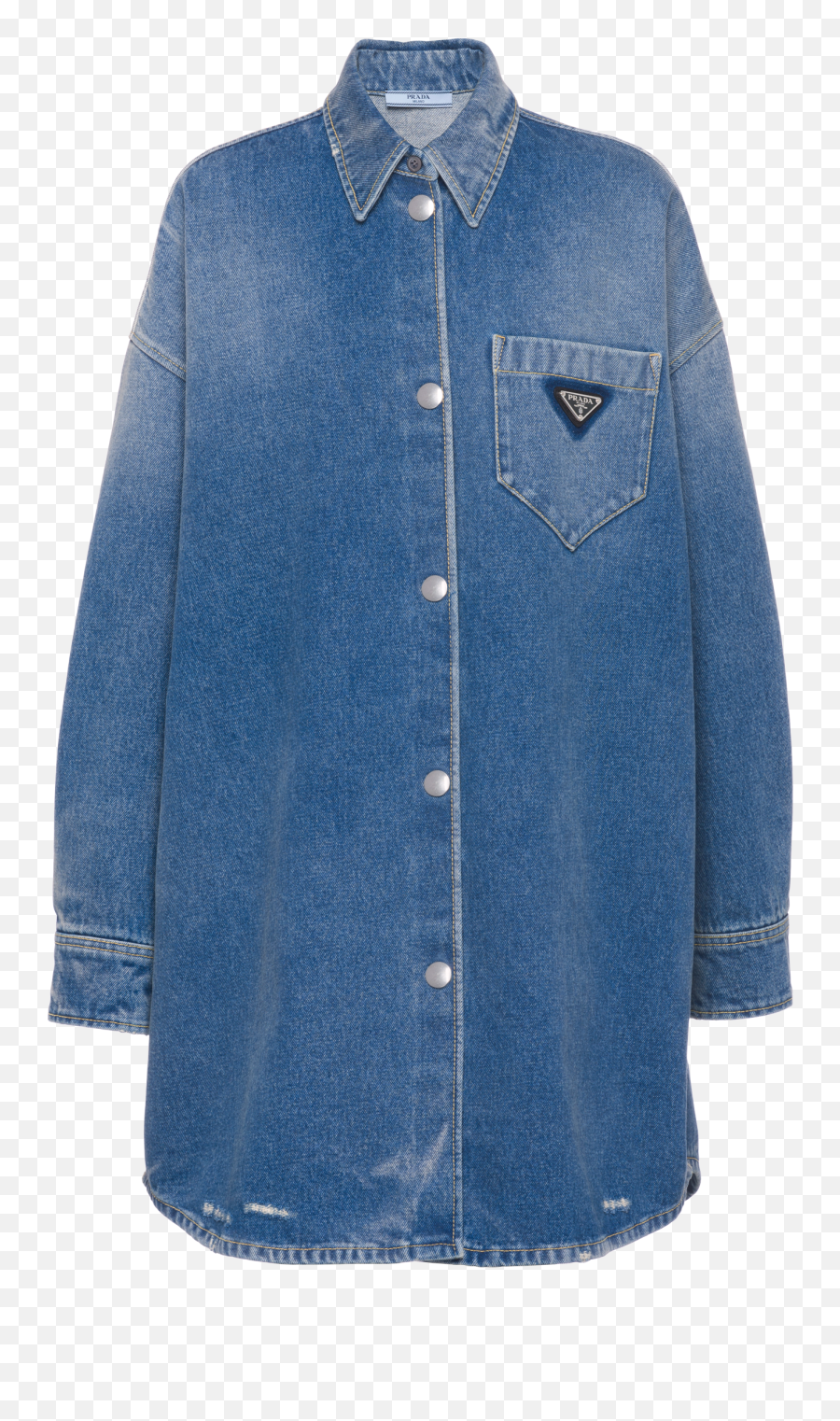 Swarovskiu0027s Instant Wonder Store In Soho New York - Paper Prada Oversized Denim Shirt Emoji,Disney Emoji Patch