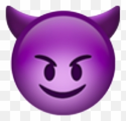Emoji Stiker Emoticon Stiker Sticker - Iphone Devil Emoji Png,Jesus Emoticon