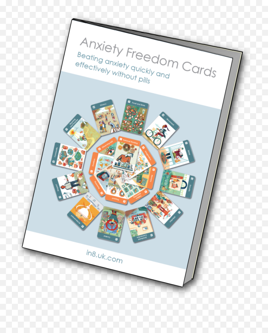 In8 Anxiety Freedom Cards - In8 Playing Card Emoji,Patterning With Emotion Cards