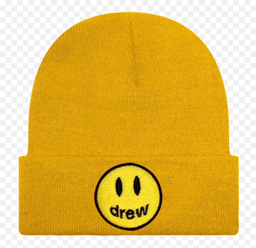 Drew - House Drew House Gold Beanie Mascot Justin Bieber Emoji,Drake Emoticon