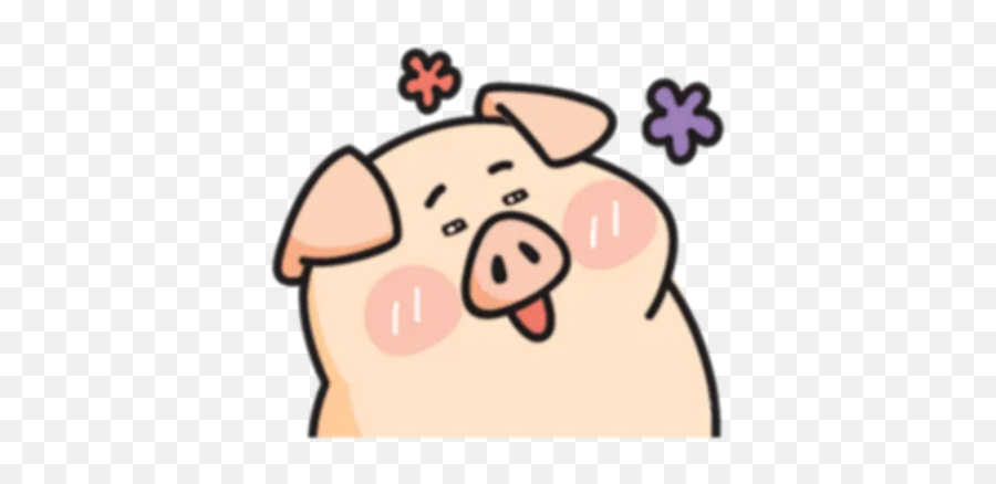 Telegram Sticker 11 From Collection Pigpig U0026 Guagua Prt1 Emoji,How To Gift Kakao Emoticons