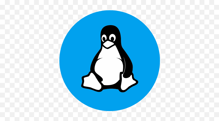 Linux Os Logo Free Icon Of Operating System Flat Emoji,Tux Penguin Emoticon