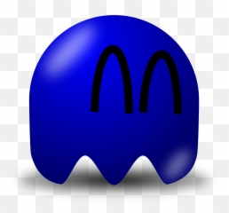 Drawing Of A Blue Cartoon Character From Pacman Free Image Emoji,Ð Emoticon
