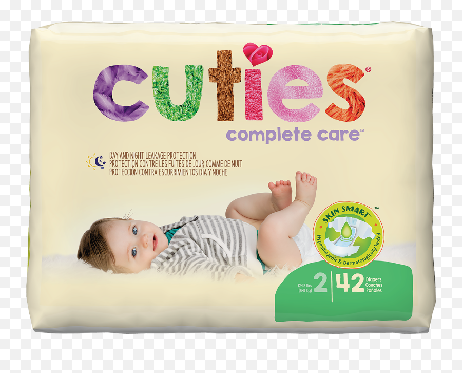 Cuties Complete Care Baby Diapers Emoji,Baby 