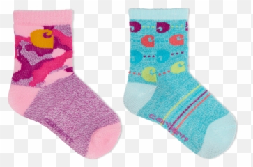 Carhartt Girls Gripper Crew Socks 2 Pair U2013 Loops U0026 Wales Emoji,Running Gingerbread Man Emoji