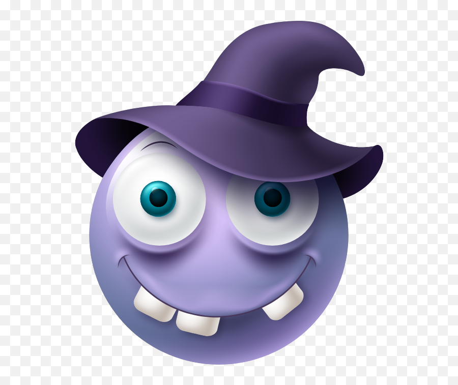 Halloween Emoji Witch Emoticon Charaters Free Emoji Png Images Emojisky Com