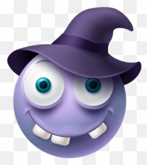 Halloween Emoji,Witch Emoticon Charaters
