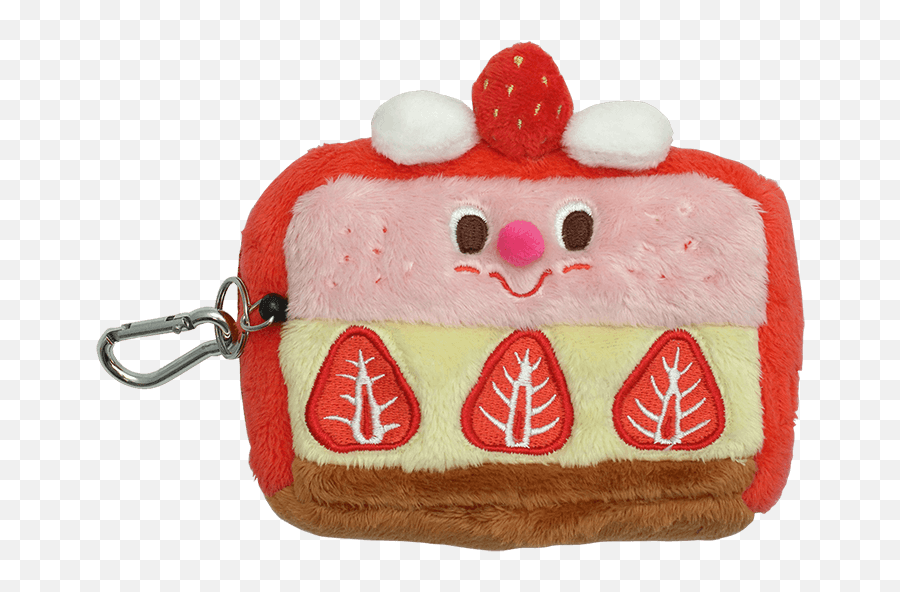 Pass Card Case Strawberry Shortcake With Zipper Emoji,Air Out Nose Emoji