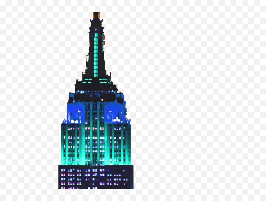 Empire State Building Lights Psd Official Psds Emoji,Emoji Tower