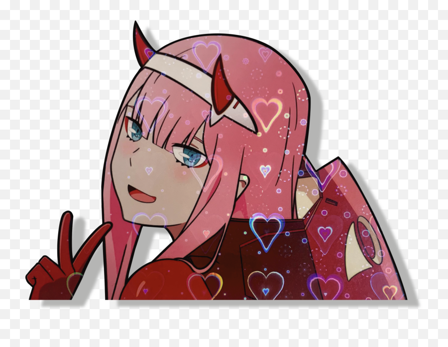 02 Red Suit Emoji,Manga Emoji