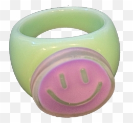 Happy Face Ring U2013 Sparklemuse Emoji,Moaning Kawaii Emoticon