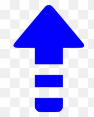 Blue Arrow Up 6 Icon - Free Blue Arrow Icons Emoji,Up Arrow Emoji'