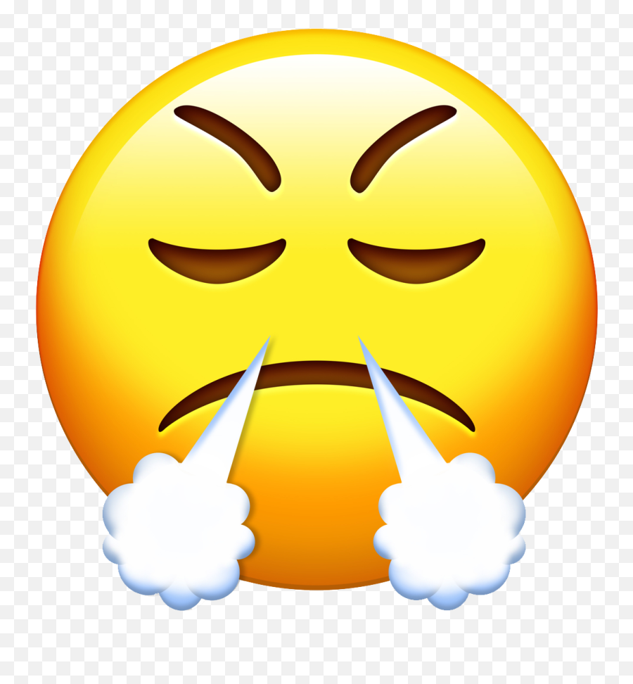 Cropped - Croppedemojifachépng U2013 Generic Wordpress Angry Emoji Transparent Background,Admin Emoji