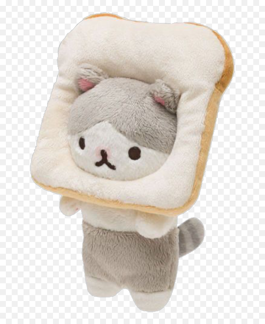 The Most Edited Catslover Picsart - Bread Cat Plush Emoji,Ghost Emoji Stuffed Animal