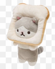 The Most Edited Catslover Picsart - Bread Cat Plush Emoji,Ghost Emoji Stuffed Animal