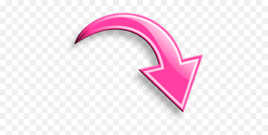 Arrow Arrows Pinkarrow Polyvore Sticker - Vertical Emoji,Downward Trend Emoji