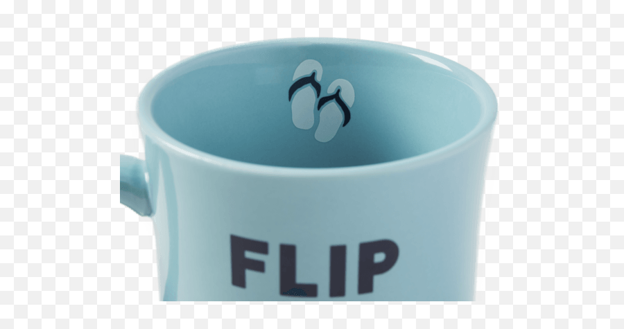 Accessories Flip Flops 365 Diner Mug Life Is Good - Serveware Emoji,Flipping A Bird Emoji