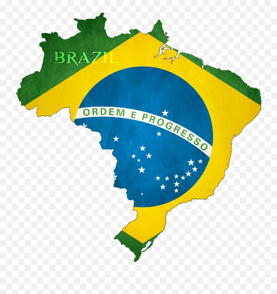 Brazil Map Flag Flagstickers Sticker - Flag Map Wiki Brazil Emoji,Brazil Flag Emoji Png