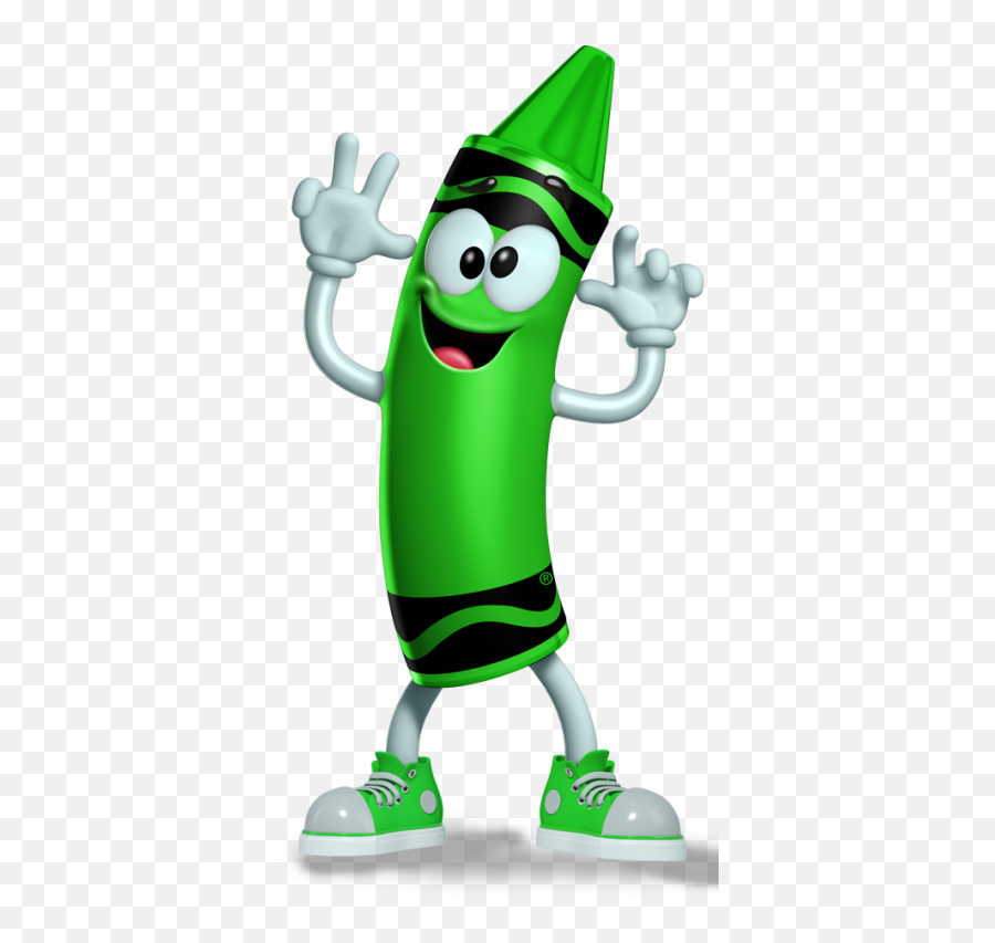 Crayola Png And Vectors For Free Download - Dlpngcom Green Crayon Clipart Emoji,Crayola Emoticon