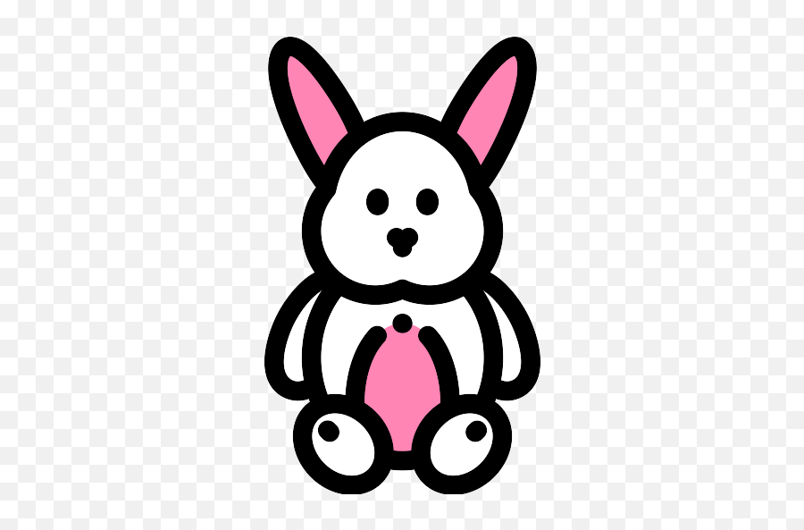 Bunny Vector Svg Icon 10 - Png Repo Free Png Icons Dot Emoji,Bunny Emoticons
