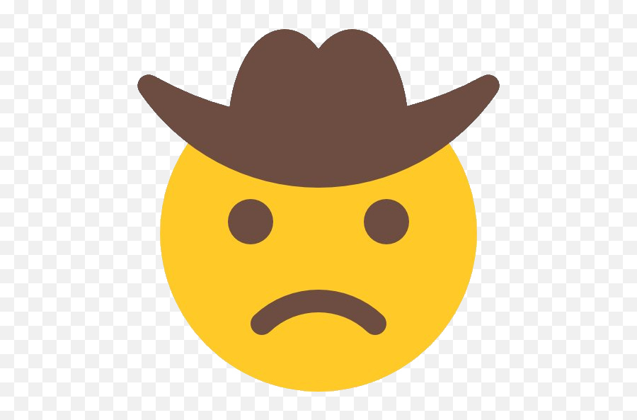 Cowboy Transparent Background Sad Cowboy Emoji Transparent Lasso Emoji Free Emoji Png Images Emojisky Com