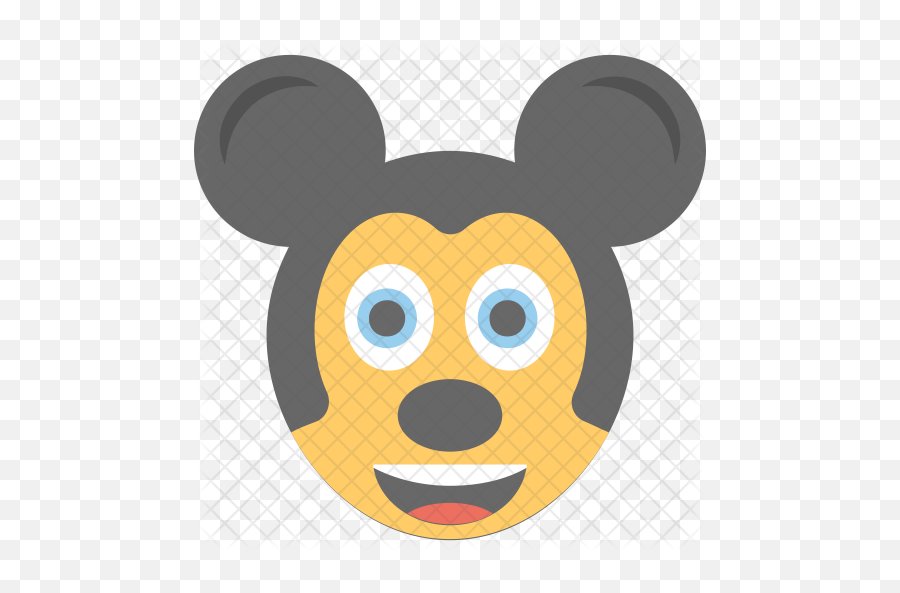Mickey Mouse Emoji Icon Of Flat Style - China Central Television Headquarters Building,Mouse Emoji
