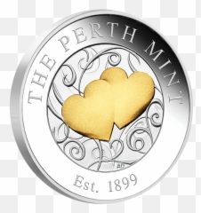 The Perth Mint Personalised Medallions Emoji,Gold Coin Text Emoticon