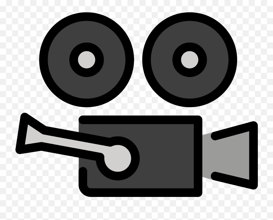 Movie Camera Emoji Clipart - Movie Camera Emoji,Film Camera Emoji