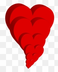 Corazones Rojo 3d Photoshop - Girly Emoji,Facebook Emoji Corazones De Colores