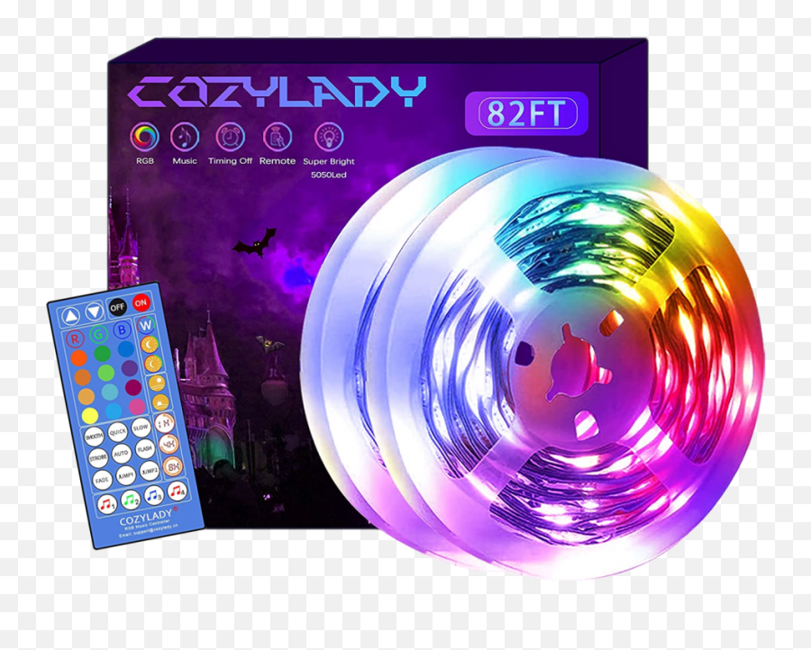 Cozy Lady Led Strip Lights - Cute Cozylady Led Lights Colors Emoji,Cozy Emotion