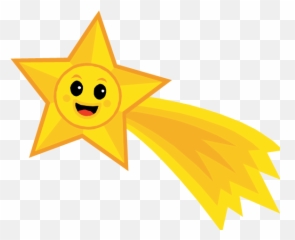 Shooting Stars Color Clip Art - Others Png Download 576 Clip Art Shooting Star Emoji,Trail Of Stars Emoticon