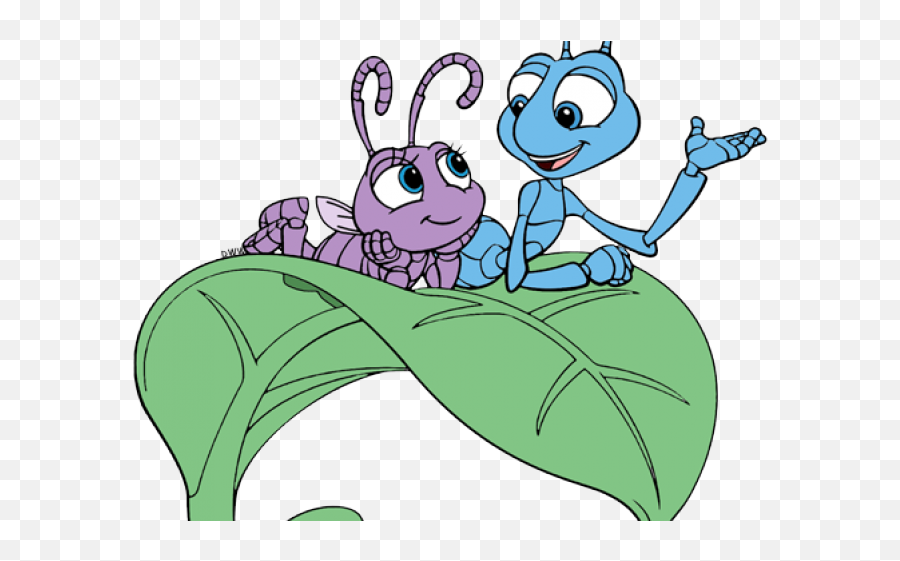 Bugs Clipart Disney - Flik And Dot Png Download Full Flik And Dot Emoji,A Bug's Life In Emojis