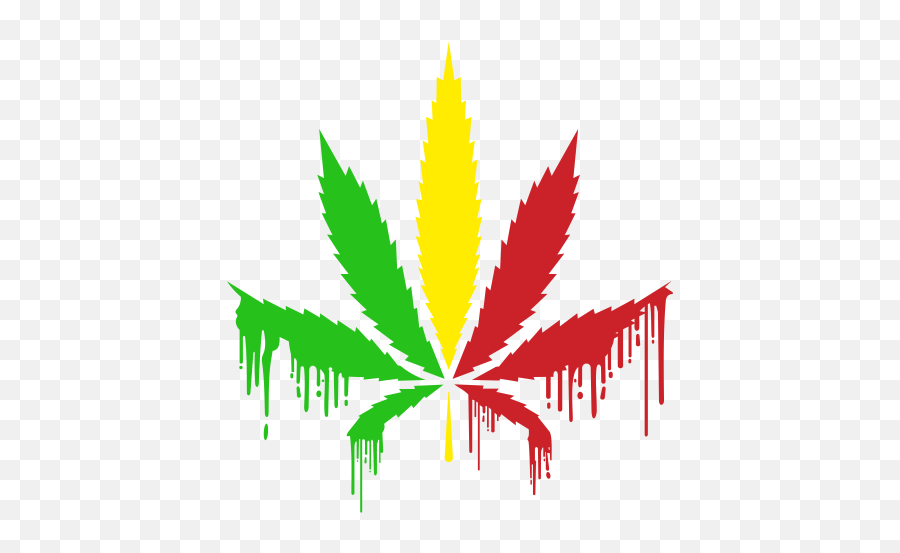 Marijuana Dripping Leaf Svg - Dripping Marijuana Leaf Svg Emoji,Weed Emoticon Reggae Transparent