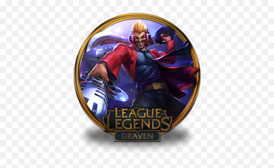 Icon Of League Of Legends Gold Border Icons - League Of Legends Draven Emoji,Draven Emoticon