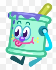 Bodge The Artful Splodger Walking To The Left Transparent - Happy Emoji,Walking Emoticon Tumblr