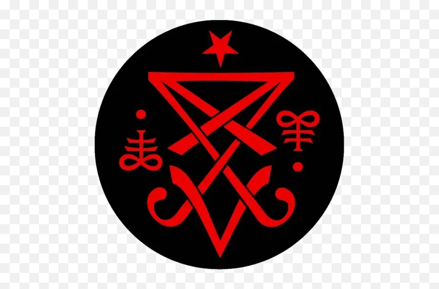 Satan Sticker Pack - Stickers Cloud Sigilo De Lucifer Imagenes Emoji,Occult Emojis