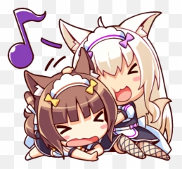 More Nekopara Chibis - Fictional Character Emoji,Nekopara Emojis