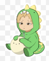 Haikyuu Tsukishima Sticker - Sticker Mania Emoji,Jotaro Emoticon Art