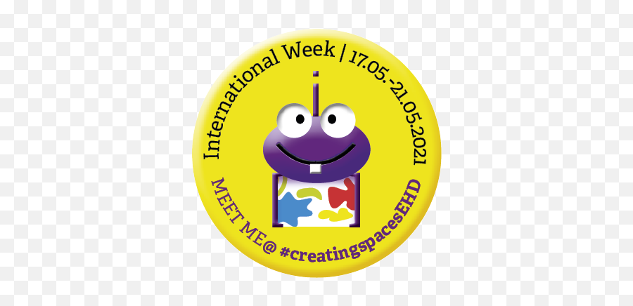 Spcy - Virtual International Week Creating Spaces Emoji,Eh Emoticon Handycaped