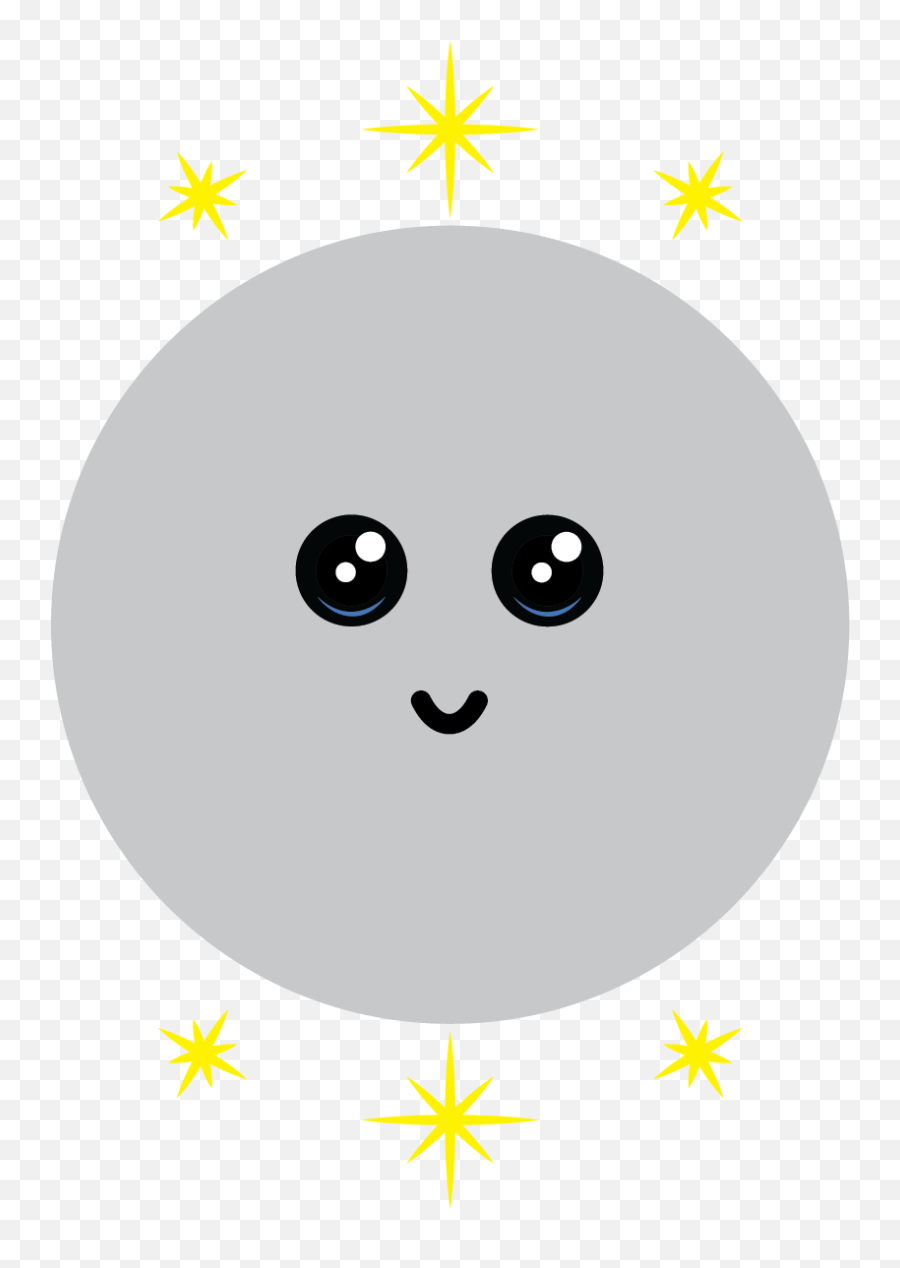 Kawaii Starmoon Illustration - 015 Graphic By Emoji,Kawaii Character Emotions