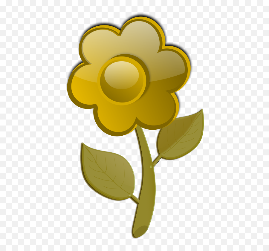 Free Clip Art Flower A4 By Inky2010 Emoji,Emotion Flower Clipart