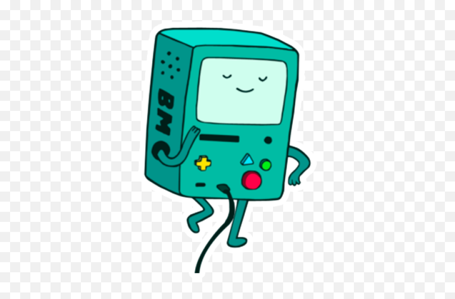 Sticker Maker - Bmo Adventure Time Emoji,Emoji Mac Decal