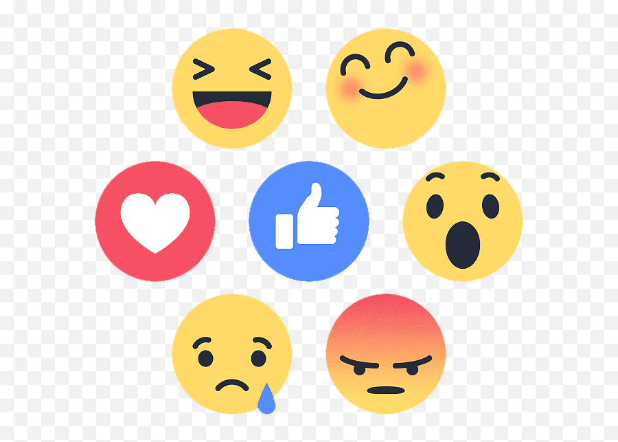 Full List Of All Texting Abbreviations - Transparent Facebook Reaction Png Emoji,Pidgin Emoticons