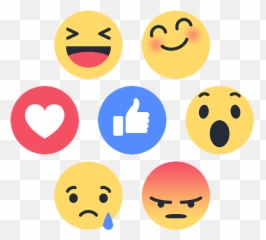 Full List Of All Texting Abbreviations - Transparent Facebook Reaction Png Emoji,Pidgin Emoticons