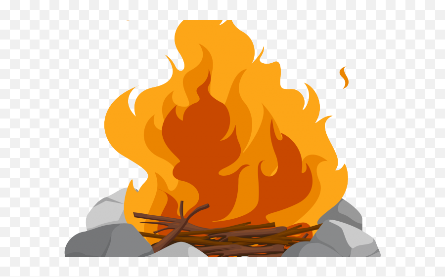 Download Hd Campfire Clipart Fire Ring - Transparent Background Campfire Png Emoji,Is There A Campfire Emoji